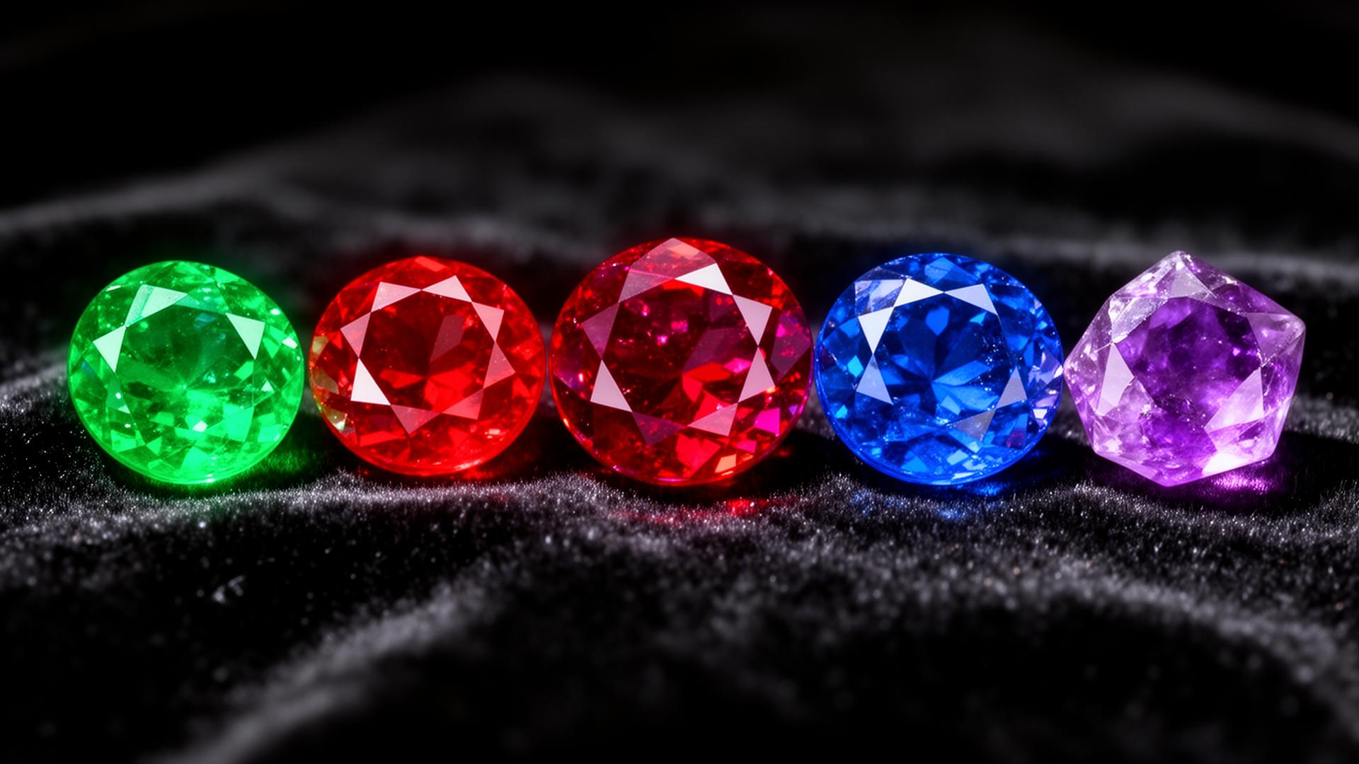 Emeralds, Rubies & Sapphires