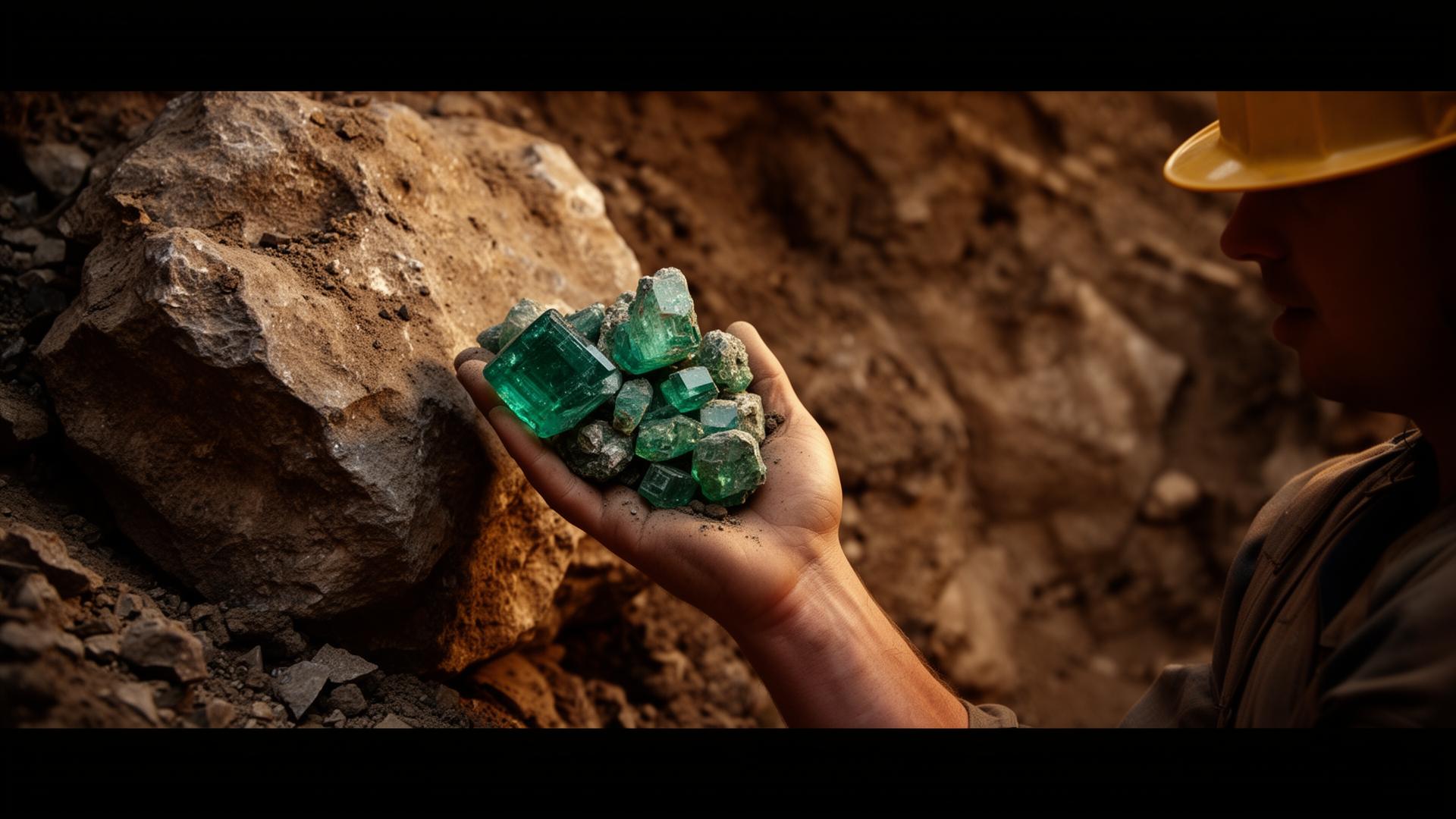 Emeralds Straight from the Earth